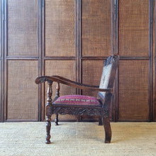 Load image into Gallery viewer, VINTAGE JACOBEAN REVIVAL ARMCHAIR