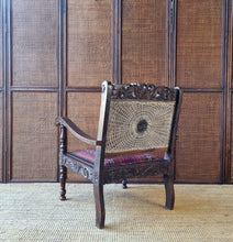 Load image into Gallery viewer, VINTAGE JACOBEAN REVIVAL ARMCHAIR