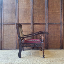 Load image into Gallery viewer, VINTAGE JACOBEAN REVIVAL ARMCHAIR