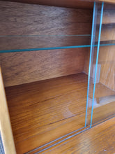 Load image into Gallery viewer, MID CENTURY HIGH SIDEBOARD/BUFFET/CABINET BY JENTIQUE (MADE IN ENGLAND)