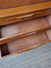 Load image into Gallery viewer, MID CENTURY HIGH SIDEBOARD/BUFFET/CABINET BY JENTIQUE (MADE IN ENGLAND)