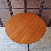 Load image into Gallery viewer, VINTAGE ROUND DINING TABLE BY TH BROWN OF ADELAIDE