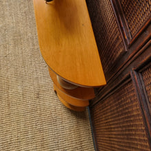 Load image into Gallery viewer, GORGEOUS VINTAGE HARDWOOD CURVED BOOKCASE