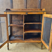 Load image into Gallery viewer, LARGE VINTAGE MEATSAFE STORAGE CABINET