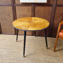 Load image into Gallery viewer, ROUND BURL VENEER COFFEE TABLE BY GAINSBOROUGH