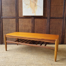 Load image into Gallery viewer, DANISH DELUXE FLIP TOP RECTANGLE COFFEE TABLE