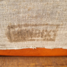 Load image into Gallery viewer, 2 VINTAGE BLACKWOOD AND AMBER VINYL ARMCHAIRS BY BENDIX. PRICE IS EACH.