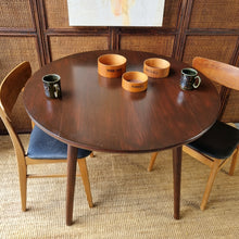 Load image into Gallery viewer, VINTAGE ROUND DROPSIDE KITCHEN / DINING TABLE BY MELCHAIR