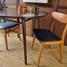Load image into Gallery viewer, VINTAGE ROUND DROPSIDE KITCHEN / DINING TABLE BY MELCHAIR