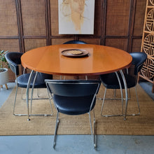 Load image into Gallery viewer, VINTAGE ITALIAN ROUND DROPSIDE DINING TABLE