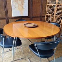 Load image into Gallery viewer, VINTAGE ITALIAN ROUND DROPSIDE DINING TABLE