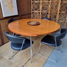 Load image into Gallery viewer, VINTAGE ITALIAN ROUND DROPSIDE DINING TABLE