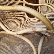 Load image into Gallery viewer, YAMAKAWA C110 HIGHBACK CANE ARMCHAIRS. PRICE IS EACH. ONE LEFT!