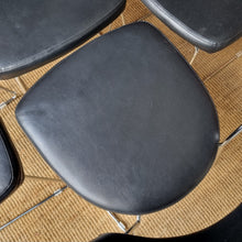 Load image into Gallery viewer, 4 x MODERN SLED BASE DINING CHAIRS