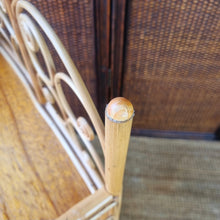 Load image into Gallery viewer, SMALL VINTAGE CANE & RATTAN SHELVES. PRICE IS EACH.