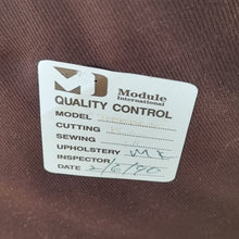 Load image into Gallery viewer, VINTAGE MODULE SWIVEL LEATHER ARMCHAIR