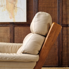 Load image into Gallery viewer, VINTAGE MODULE SWIVEL LEATHER ARMCHAIR