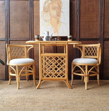 Load image into Gallery viewer, CANE HONEYMOON/BREAKFAST SETTING