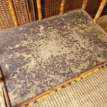 Load image into Gallery viewer, ANTIQUE TORTOISESHELL CANE 'CANTERBURY', MAGAZINE RACK, BOOK STAND, ETC.