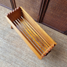 Load image into Gallery viewer, MID CENTURY ATOMIC TIMBER PLANTER