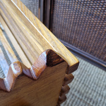 Load image into Gallery viewer, MID CENTURY ATOMIC TIMBER PLANTER