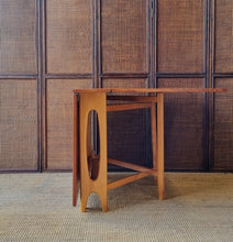 Load image into Gallery viewer, MID CENTURY TEAK GATELEG DINING TABLE