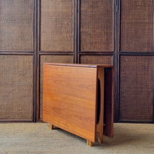Load image into Gallery viewer, MID CENTURY TEAK GATELEG DINING TABLE