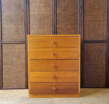Load image into Gallery viewer, MID CENTURY VINTAGE CHEST OF DRAWERS BY KERBY FURNITURE