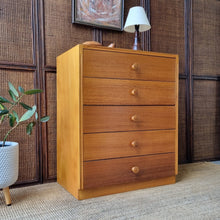 Load image into Gallery viewer, MID CENTURY VINTAGE CHEST OF DRAWERS BY KERBY FURNITURE