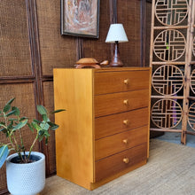 Load image into Gallery viewer, MID CENTURY VINTAGE CHEST OF DRAWERS BY KERBY FURNITURE