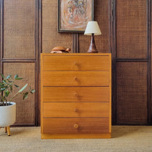 Load image into Gallery viewer, MID CENTURY VINTAGE CHEST OF DRAWERS BY KERBY FURNITURE