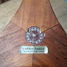 Load image into Gallery viewer, MID CENTURY VINTAGE TH BROWN RONDO COFFEE TABLE
