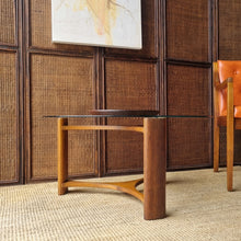 Load image into Gallery viewer, MID CENTURY VINTAGE TH BROWN RONDO COFFEE TABLE