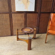 Load image into Gallery viewer, MID CENTURY VINTAGE TH BROWN RONDO COFFEE TABLE