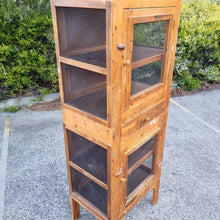Load image into Gallery viewer, RUSTIC MEATSAFE STORAGE CABINET PANTRY