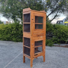 Load image into Gallery viewer, RUSTIC MEATSAFE STORAGE CABINET PANTRY