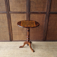 Load image into Gallery viewer, ANTIQUE CHESS / WINE TABLE
