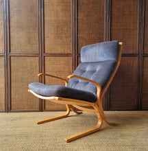 Load image into Gallery viewer, SCANDI STYLE BENTWOOD CANTILEVER ARMCHAIR