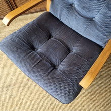 Load image into Gallery viewer, SCANDI STYLE BENTWOOD CANTILEVER ARMCHAIR