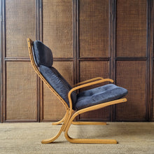 Load image into Gallery viewer, SCANDI STYLE BENTWOOD CANTILEVER ARMCHAIR