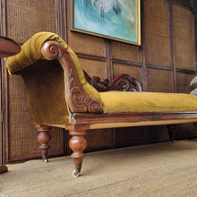 Load image into Gallery viewer, ANTIQUE CEDAR CHAISE LOUNGE DAY BED