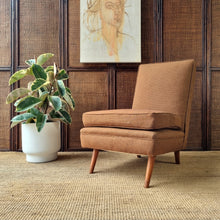 Load image into Gallery viewer, 2 MID CENTURY 'SLIPPER' CHAIRS. PRICE IS EACH.