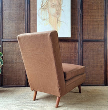 Load image into Gallery viewer, 2 MID CENTURY 'SLIPPER' CHAIRS. PRICE IS EACH.