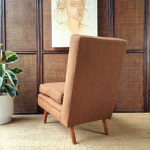 Load image into Gallery viewer, 2 MID CENTURY 'SLIPPER' CHAIRS. PRICE IS EACH.