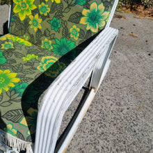 Load image into Gallery viewer, VINTAGE MID CENTURY OUTDOOR ROCKING CHAIR