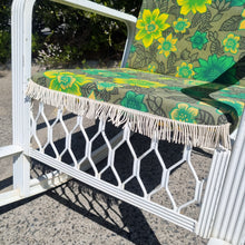 Load image into Gallery viewer, VINTAGE MID CENTURY OUTDOOR ROCKING CHAIR