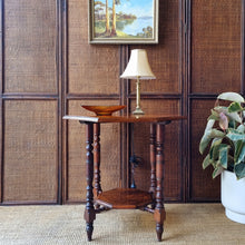 Load image into Gallery viewer, ANTIQUE OCTAGONAL OCCASSIONAL TABLE