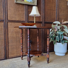 Load image into Gallery viewer, ANTIQUE OCTAGONAL OCCASSIONAL TABLE