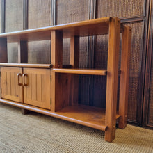 Load image into Gallery viewer, VINTAGE SOLID PINE ENTERTAINMENT UNIT