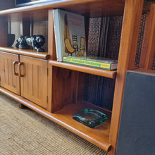 Load image into Gallery viewer, VINTAGE SOLID PINE ENTERTAINMENT UNIT